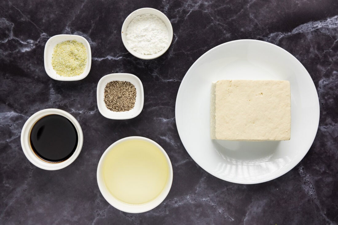 Ingredients for Fried Tofu