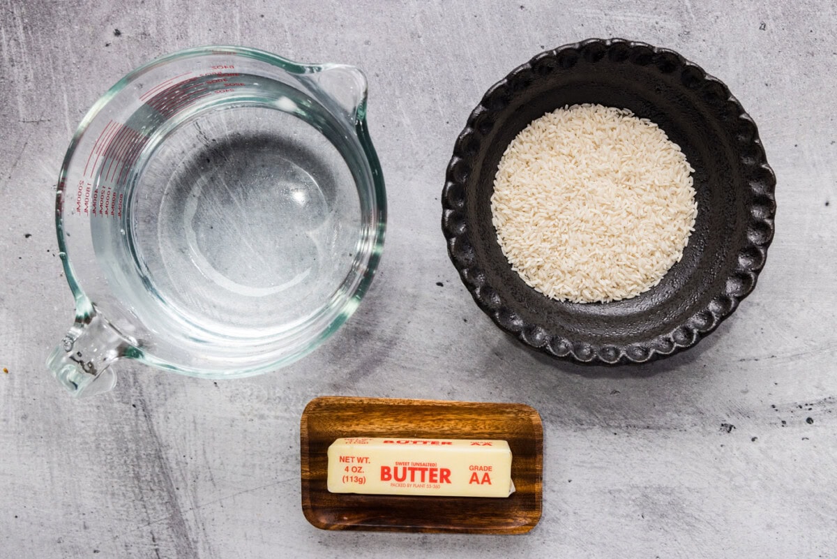 Ingredients for Pasta Method Rice