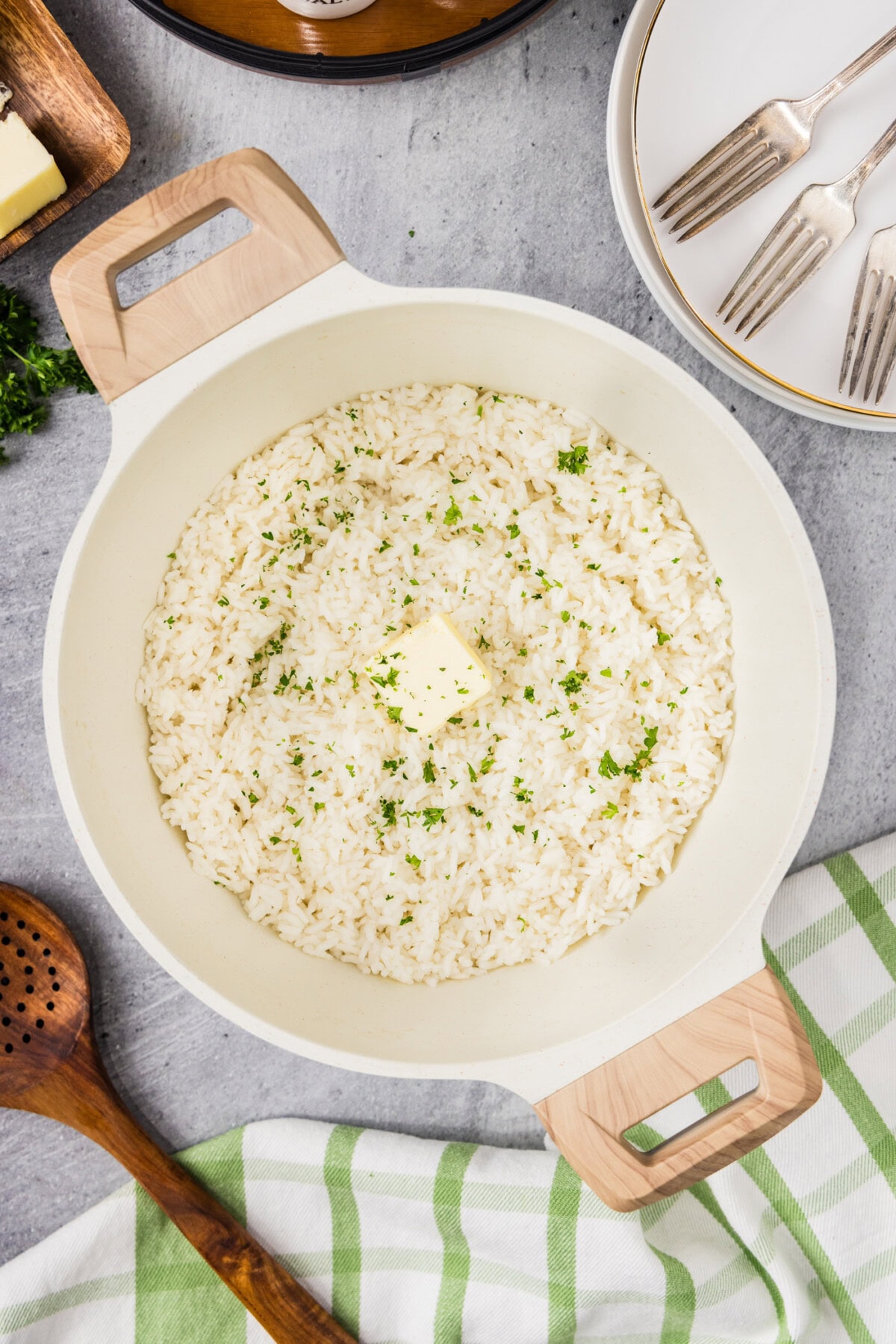 Pot of Pasta Method Rice