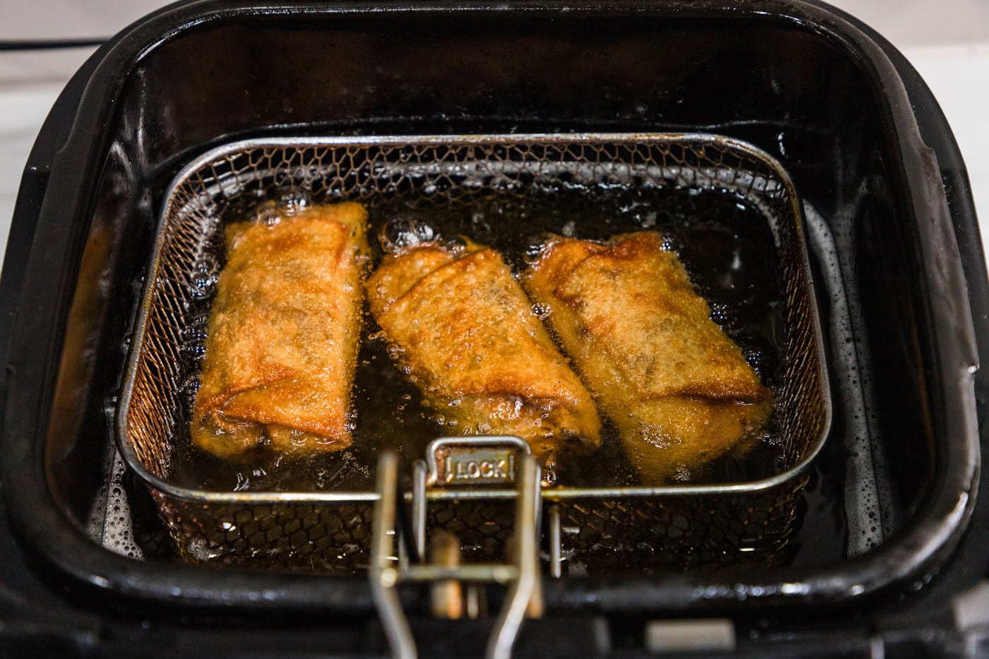 deep fried philly cheesesteak egg rolls