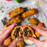 Philly Cheesesteak Egg Rolls