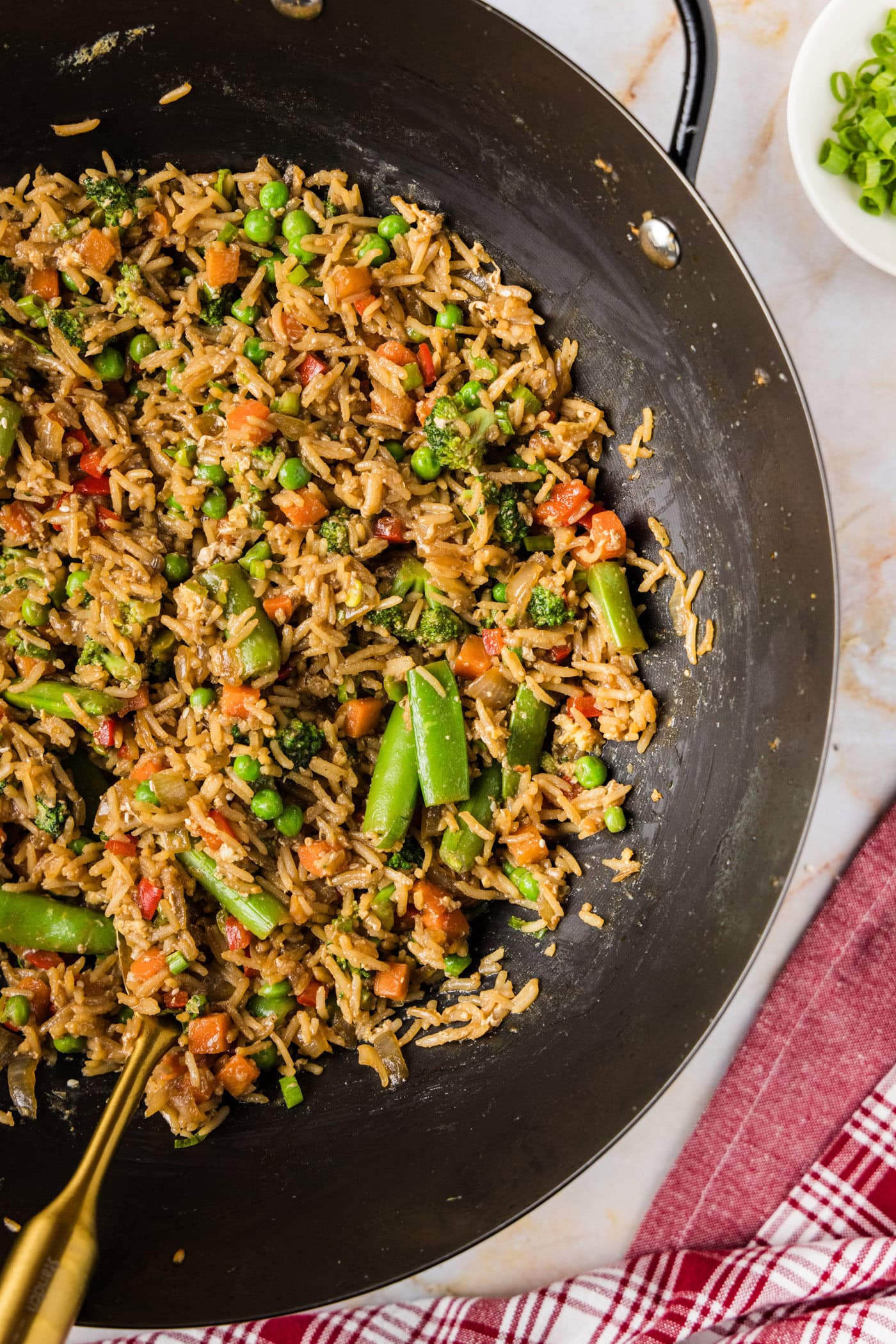 Vegetable Fried Rice - Amanda's Cookin'
