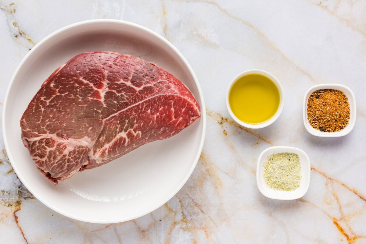 Ingredients for Air Fryer Steak Bites