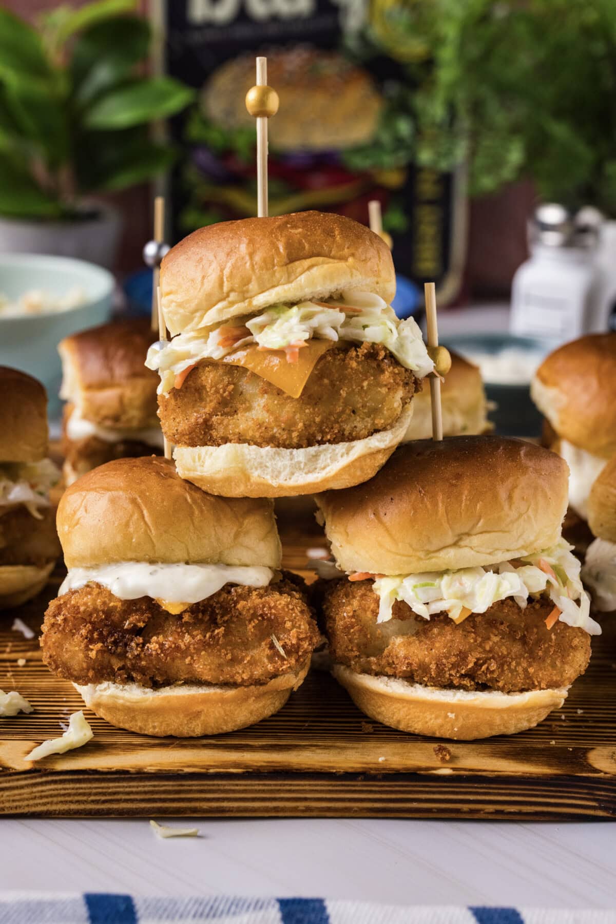 Stack of Fish Sliders