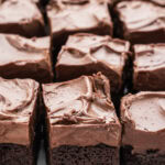 Fudge Frosted Espresso Brownies