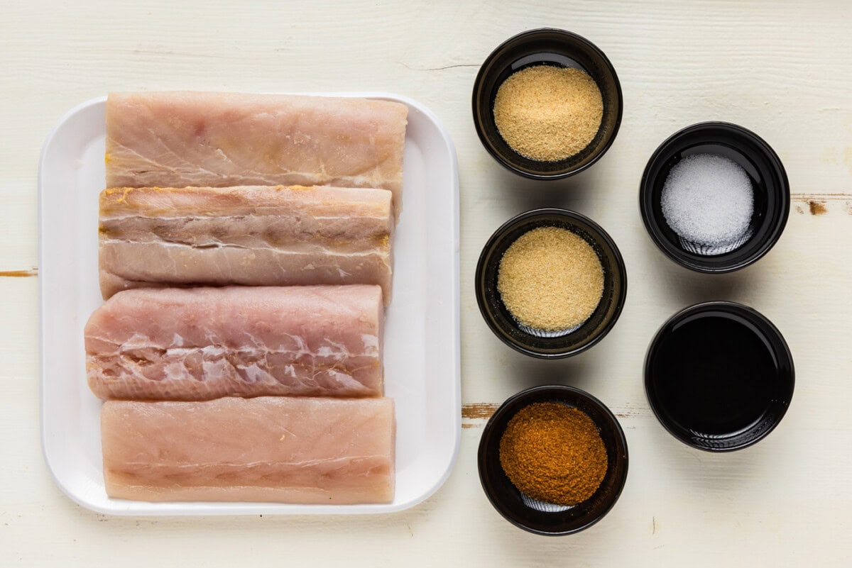 Ingredients for Grilled Mahi Mahi