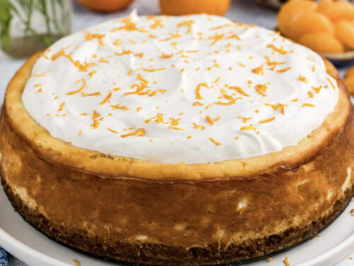 Mandarin Orange Cheesecake - Amanda's Cookin'