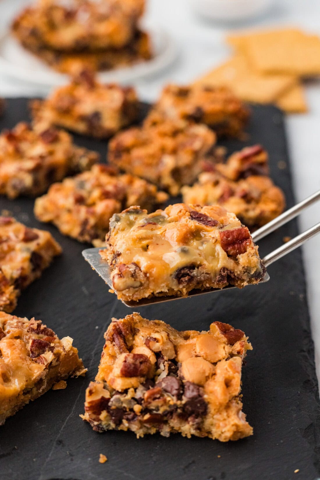 Magic Bar on a spatula