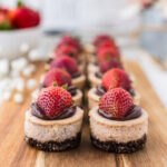 Mini Strawberry Cheesecakes