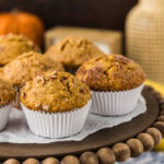 Pumpkin Banana Muffins
