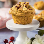 Pumpkin Cranberry Muffins