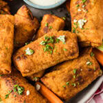 Buffalo Chicken Egg Rolls