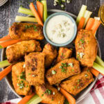 Buffalo Chicken Egg Rolls