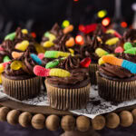 Halloween Dirt Cupcakes