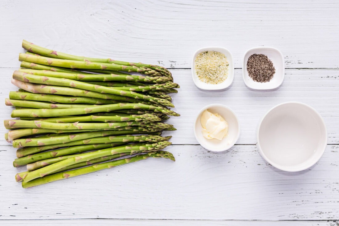 Ingredients for Instant Pot Asparagus