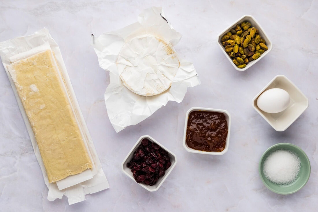 Ingredients for Brie Bites