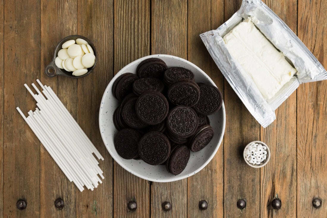 Ingredients for Mummy Pops