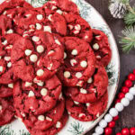 Red Velvet Cake Mix Cookies