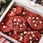 Red Velvet Cake Mix Cookies