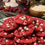 Red Velvet Cake Mix Cookies