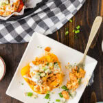 Buffalo Chicken Stuffed Peppers