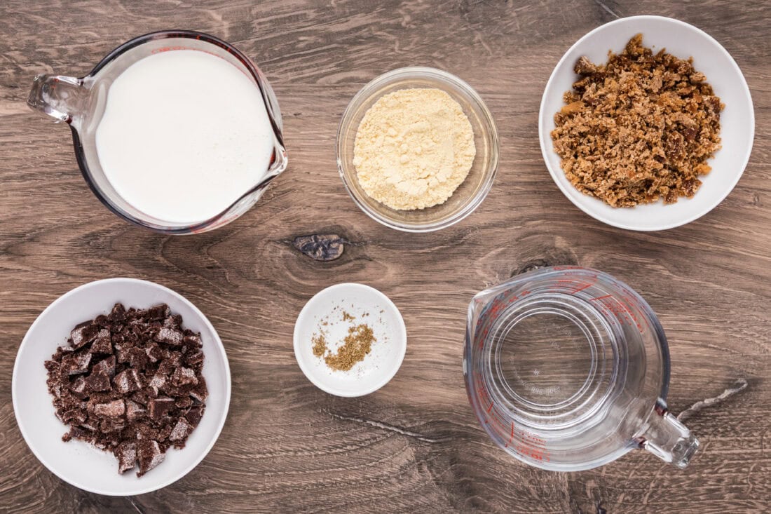 Ingredients for Champurrado