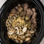 Crockpot Beef Tips and Gravy