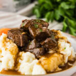 Crockpot Beef Tips and Gravy
