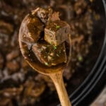 Crockpot Beef Tips and Gravy