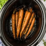 Slow Cooker of Balsamic Carrots