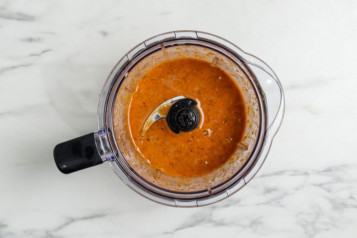 blended Baja Chicken marinade ingredients