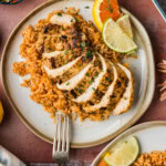 plate of Baja Chicken
