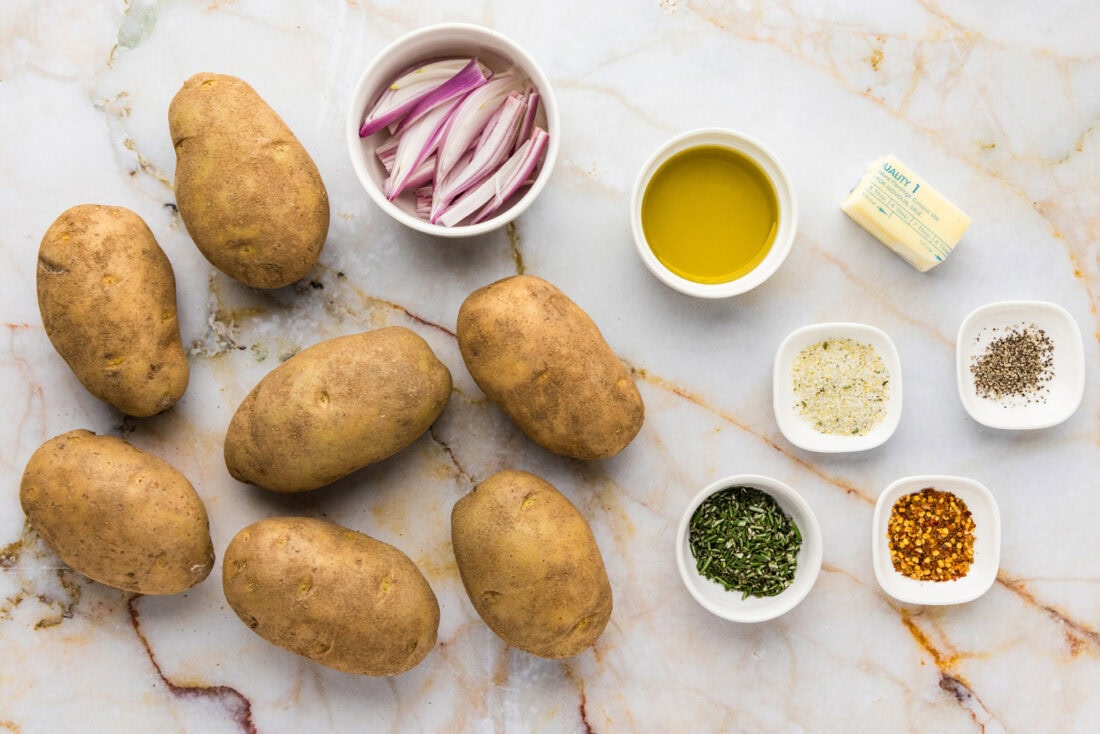 Ingredients for Crispy Roast Potatoes