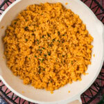 skillet of Mexican Rice