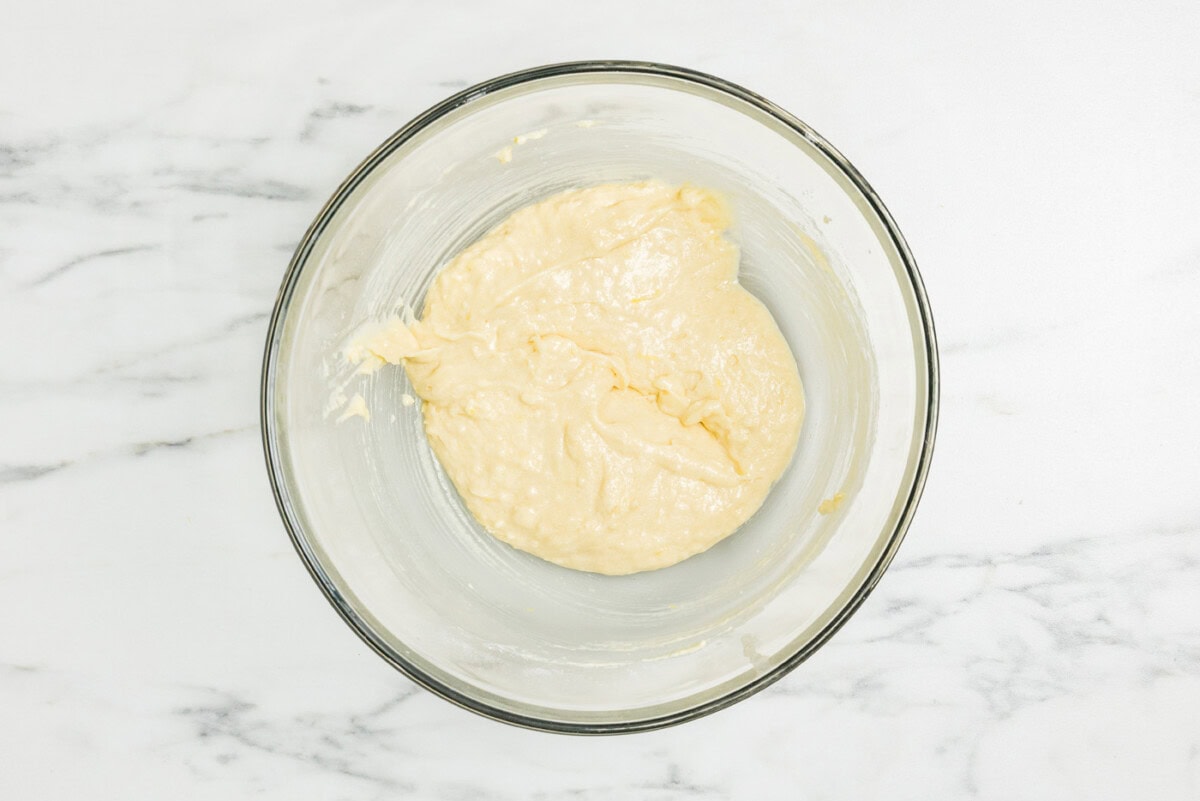 donut batter in bowl