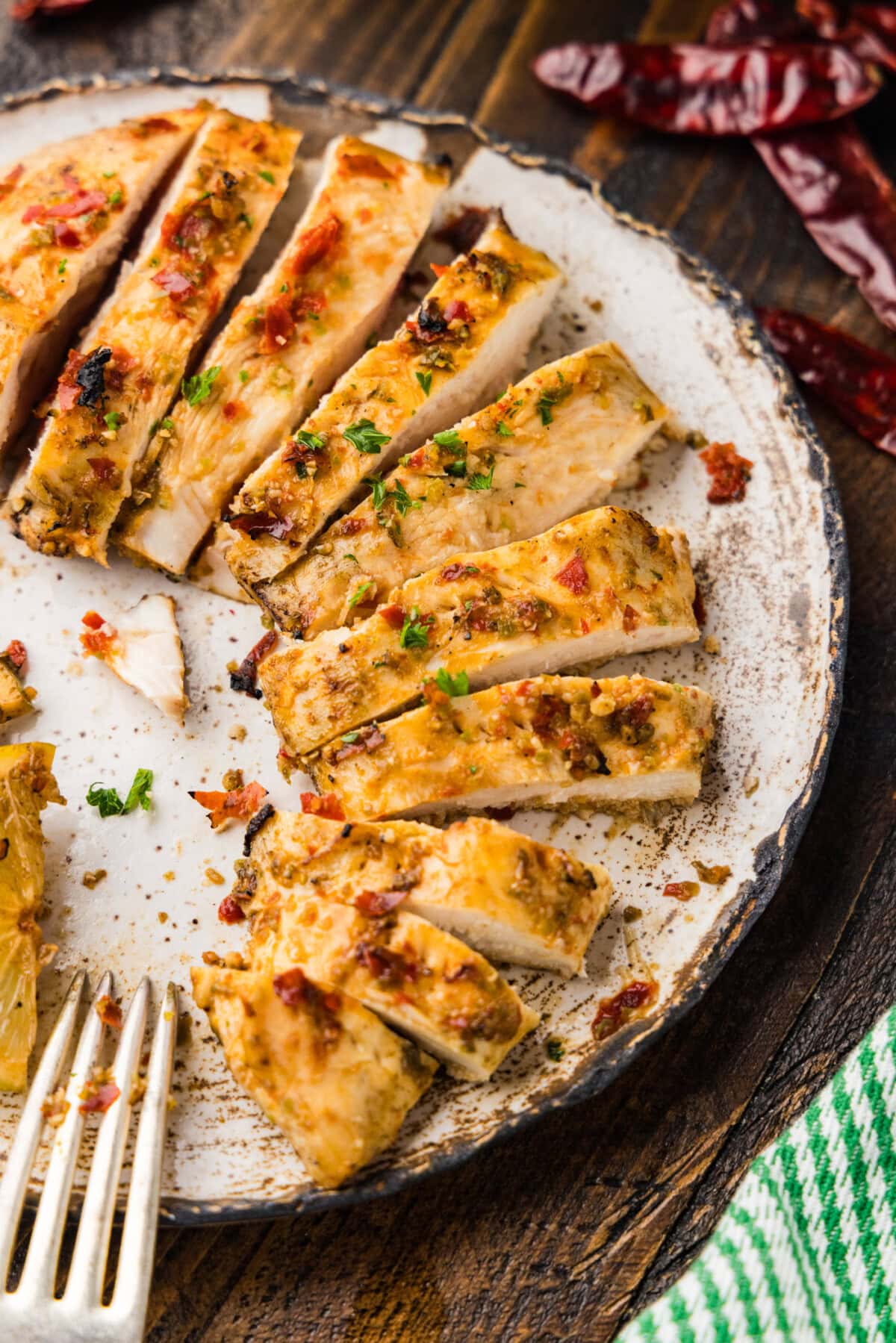 sliced Chile Lime Chicken