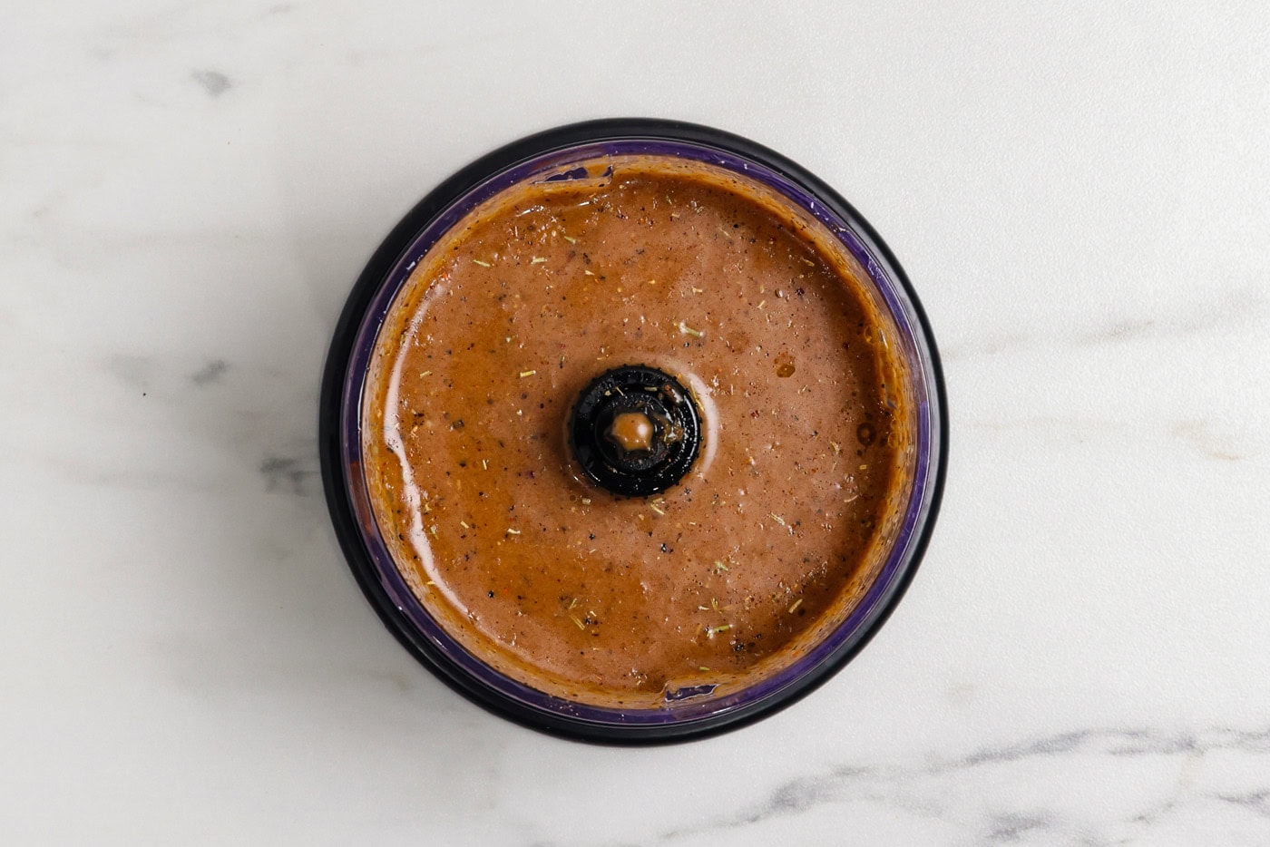 cube steak marinade in a food processor