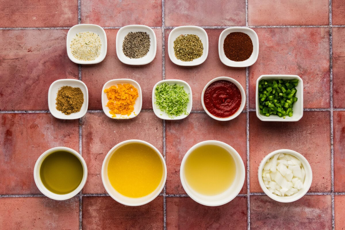 ingredients for Baja Marinade