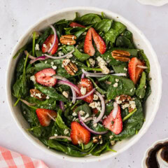 tossed Strawberry Spinach Salad