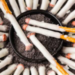 close up of Halloween Cigarette Pretzels