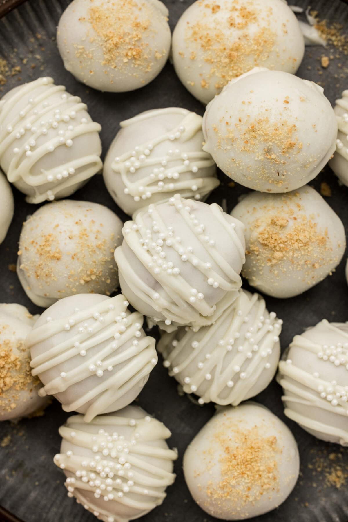 close up of a bunch of Pumpkin Truffles